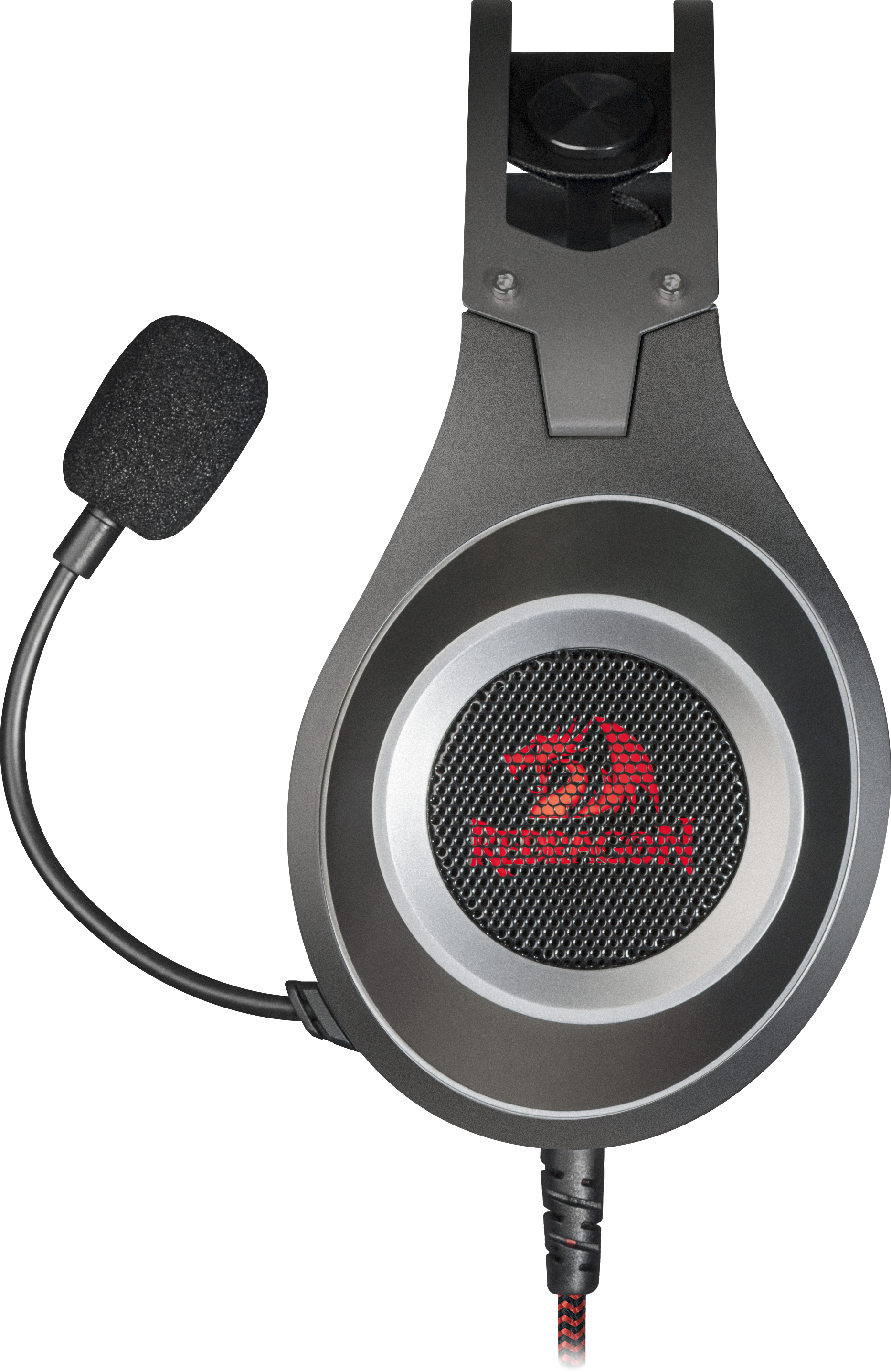 64217 игровая гарнитура inferno pro объемный звук 7.1, провод 2 м Redragon Santreyd  - Вид №2