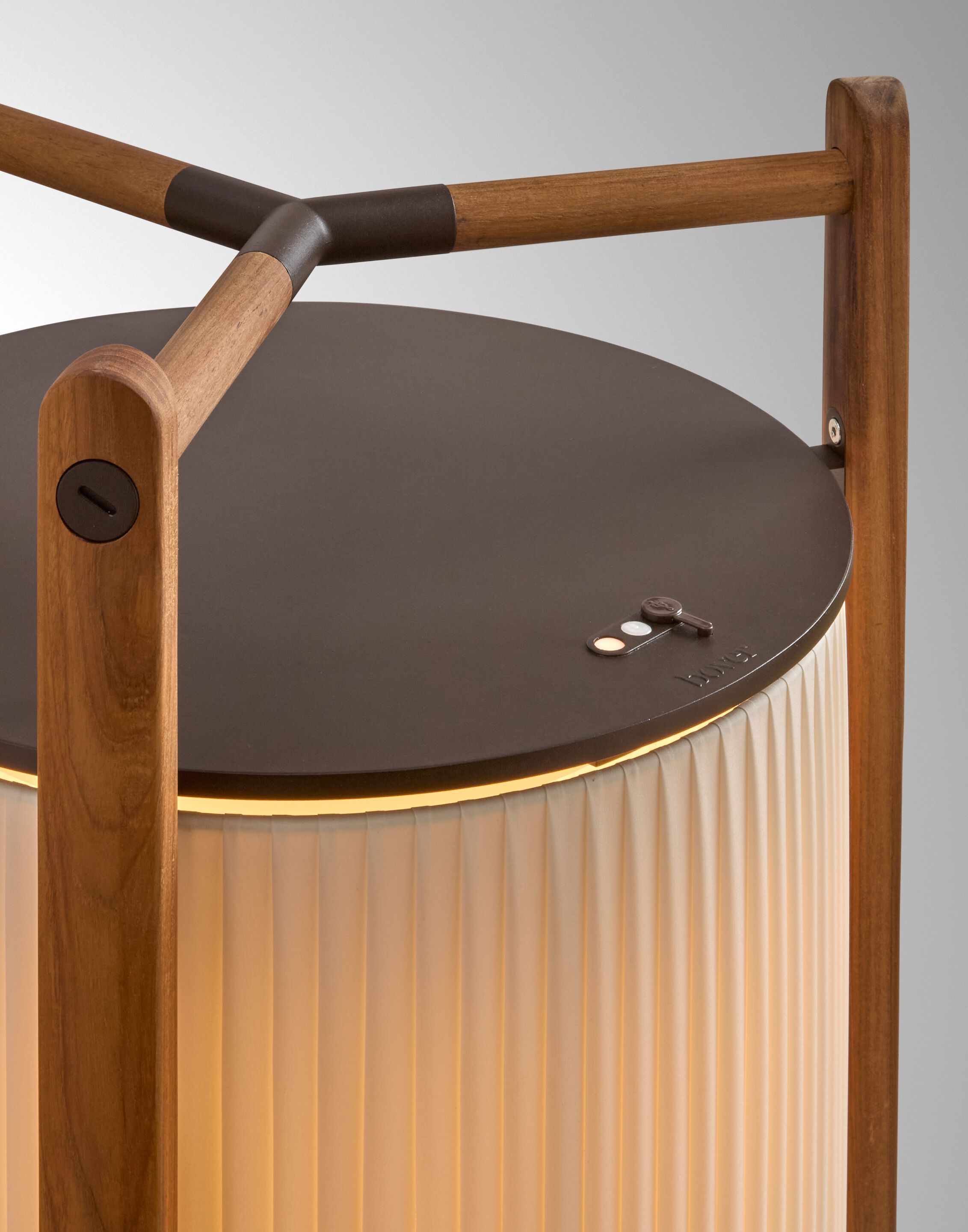 USB зарядка деревянная светодиодная настольная лампа Bover Kando ARCH-00059207 - Вид №10