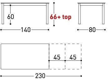 Varaschin Прямоугольный садовый стол System 244t1 - Вид №7