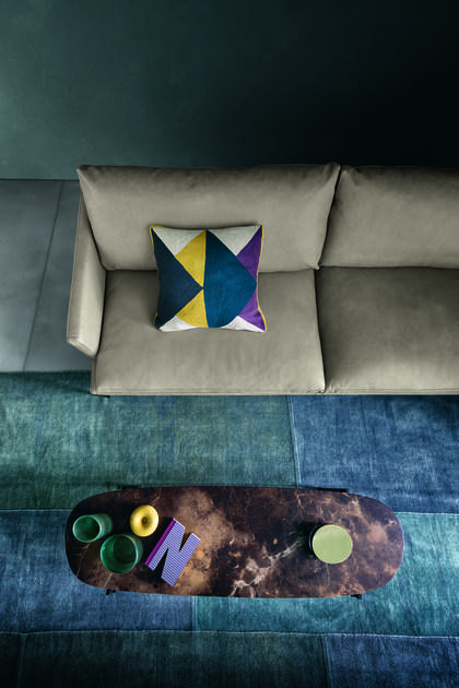 Zanotta Овальный мраморный журнальный столик sun-id-1350093 - Вид №4