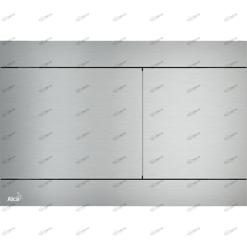 Кнопка управления для скрытых систем инсталляции, alunox-мат ALCAPLAST FUN