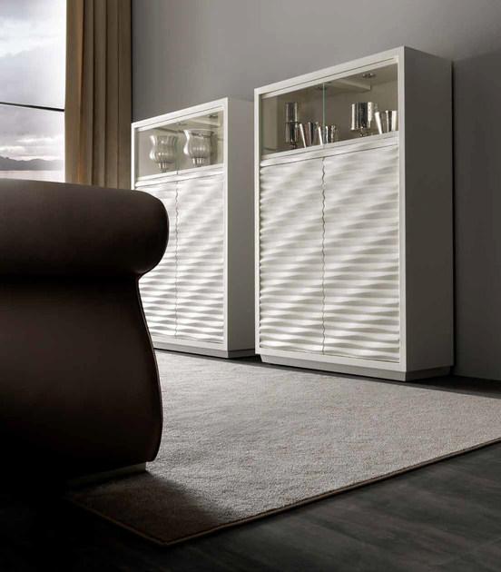 CorteZari Буфет лакированный с распашными дверцами Zoe gold 791 - Вид №1