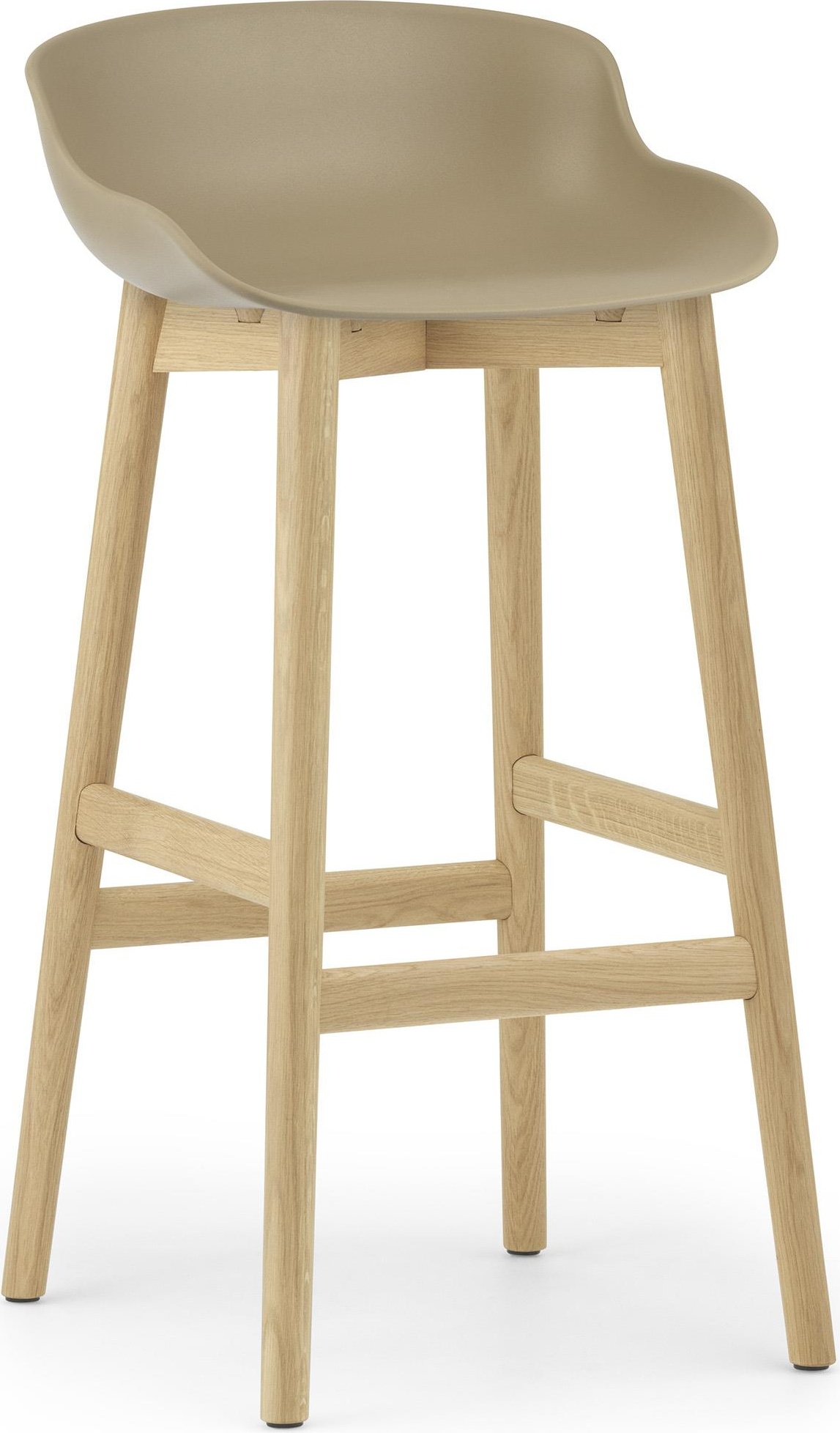 604400 Барный стул 75 см Дуб песочный Normann Copenhagen Hyg 