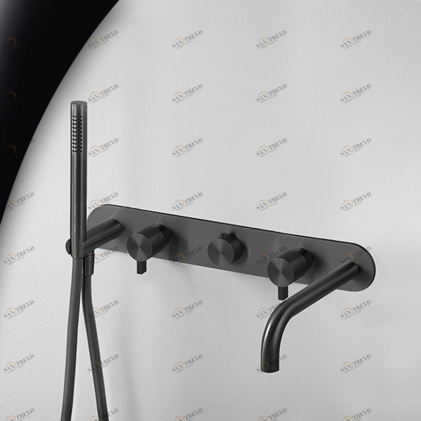 Смеситель для ванны карбон TOOX Radomonte TXQ52C