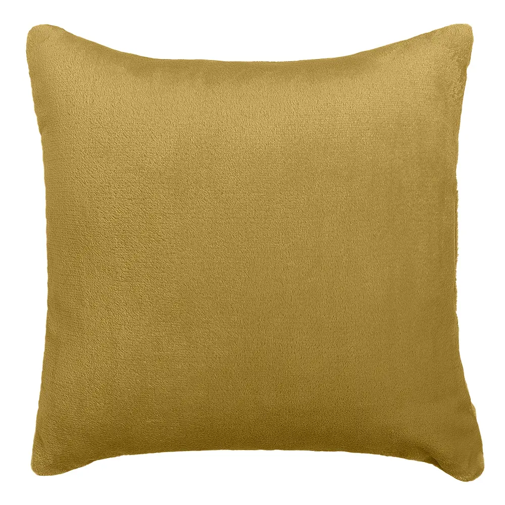 Подушка KREAFORTA Flandria 45x45 см цвет горчица 89434089 STLM-2084046 