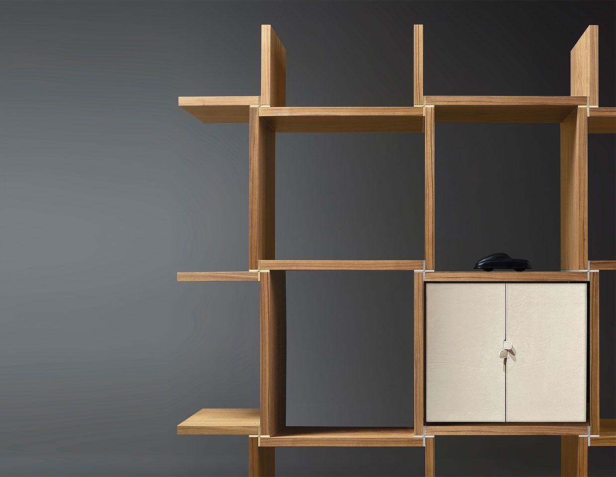 Деревянный книжный шкаф Bottega Ghianda JAMAIS CONTENT ARCH-00150237 - Вид №1