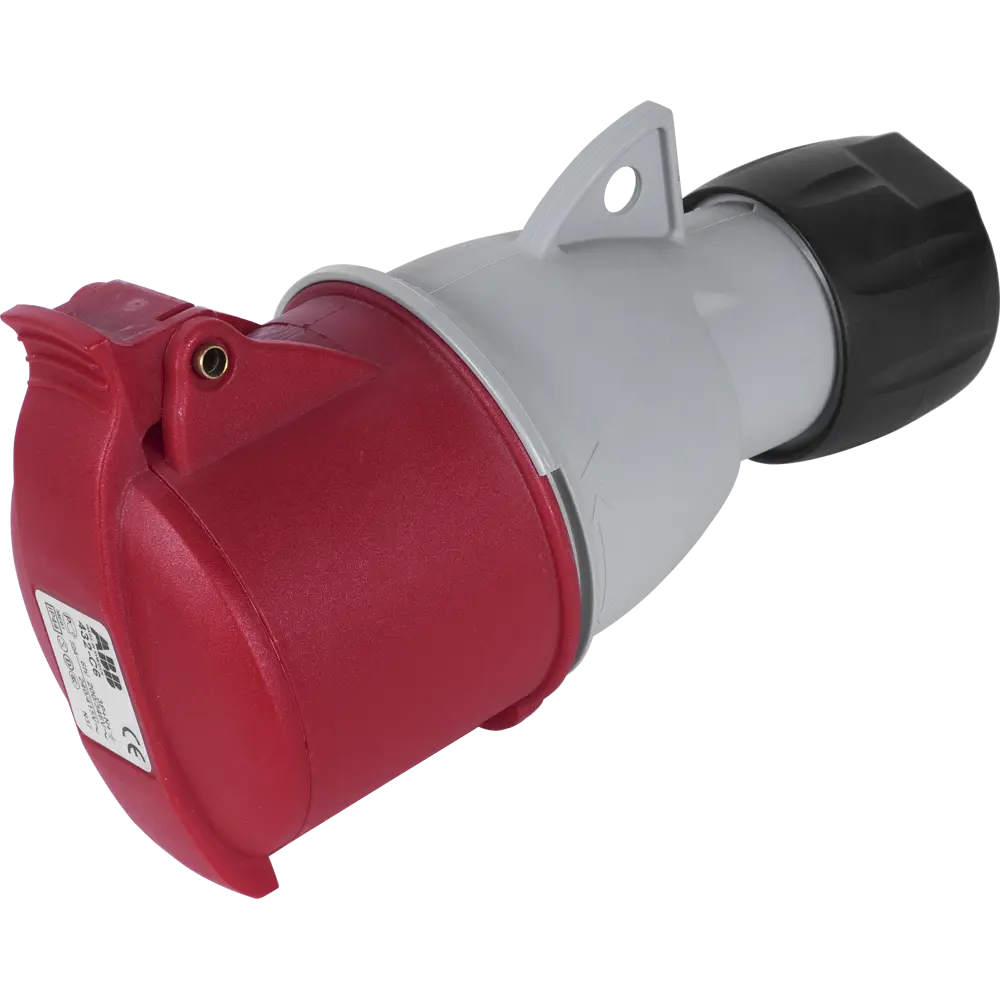 Розетка силовая ABB ICAT ноль заземление 32 А 380 В STLM-2014392 - Вид №1