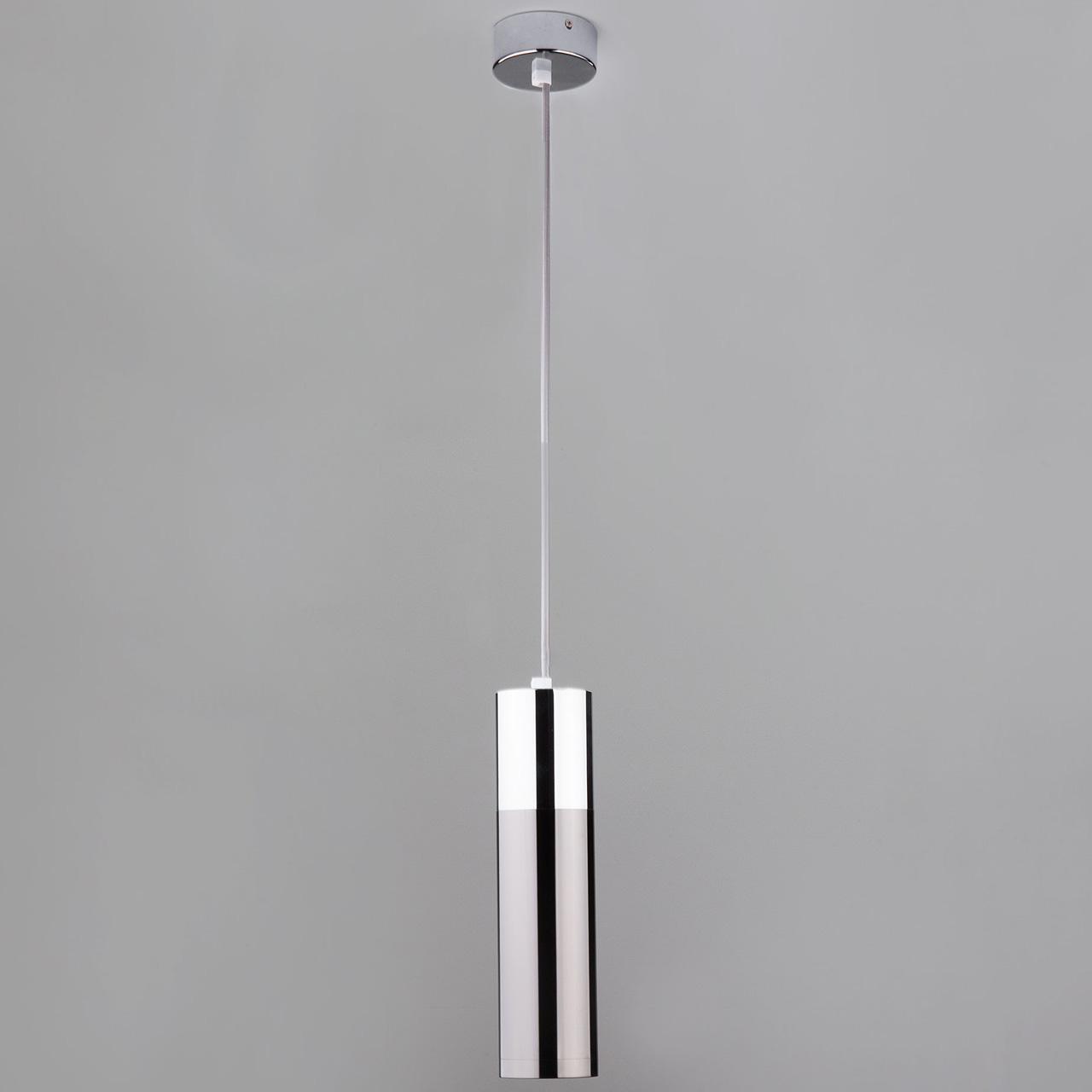 Подвесной светильник Eurosvet Double Topper 50135/1 LED хром/черный жемчуг EUROSVET DOUBLE TOPPER 223281 Черный  - Вид №3