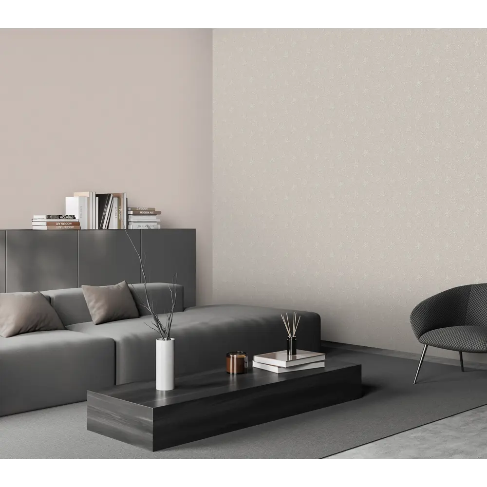 Обои флизелиновые Ateliero Sharon бежевые 1.06 м At585778 STLM-2097169 - Вид №4