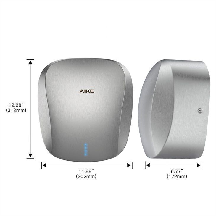 Сушилка для рук из нержавеющей стали AIKE AK2903_703  - Вид №6