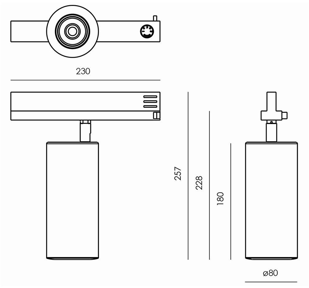 NEXO LUCE Светодиодное освещение дорожек Track nexo luce 2658 - Вид №2