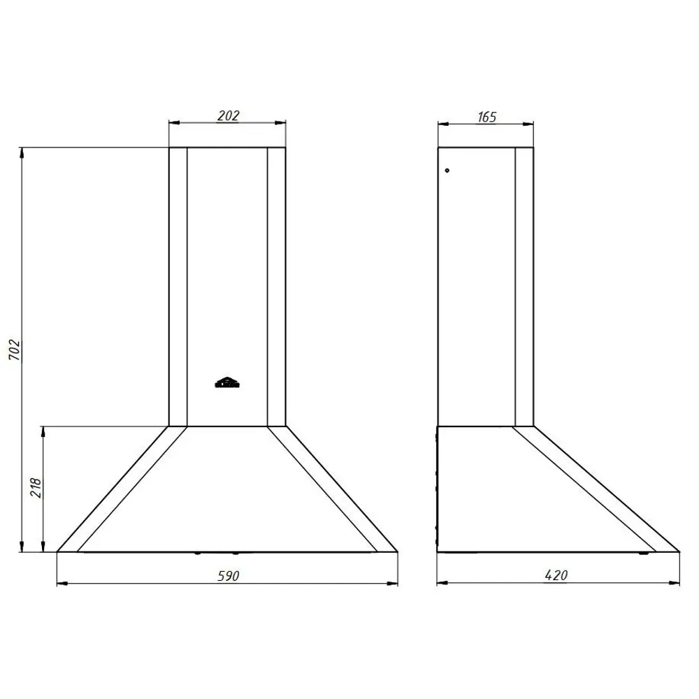 Купольная вытяжка ELIKOR Fleur 60 в цвете антрацит для эффективной очистки воздуха 82213152 STLM-0022134 - Вид №10