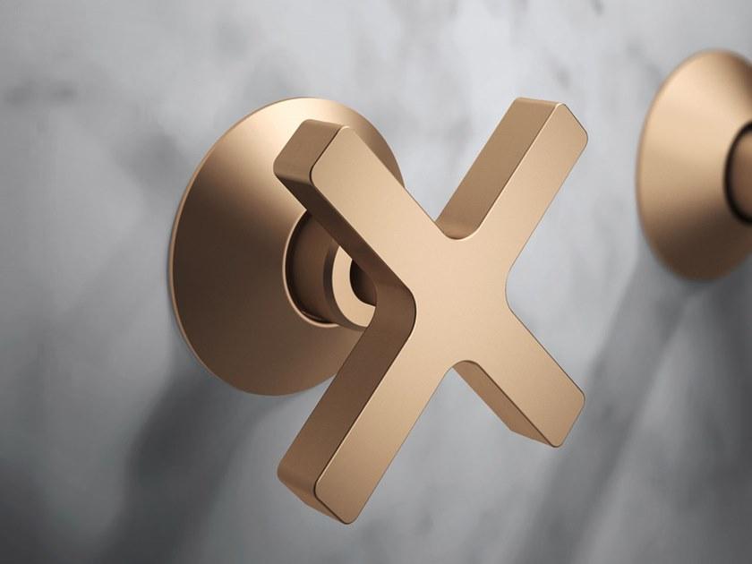 GEDA Смеситель для умывальника настенный на 3 отверстия Hugò Hug57 Santreyd Hugo - Вид №1