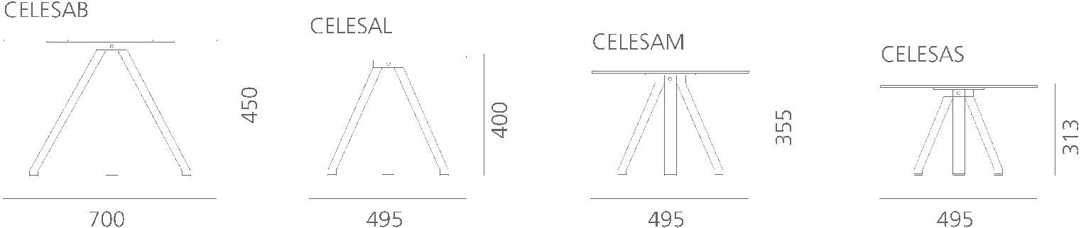 Systemtronic Журнальный столик из алюминия sun-id-1354561 - Вид №4