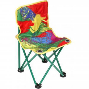 85122904 Стул туристический детский складной ПСПД/2 29x29 см металл/текстиль мультиколор