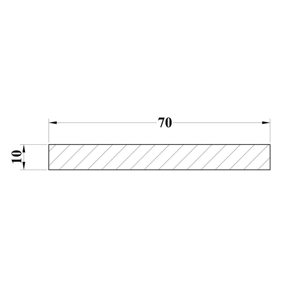 Наличник 2200x70х10 мм финиш-бумага ламинация цвет серый VELLDORIS STLM-2190749 - Вид №2