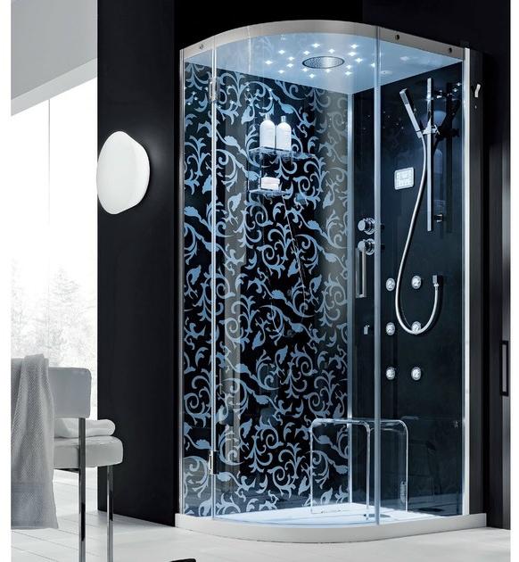 Gruppo Geromin Душевая кабина с хром-ароматерапией и гидромассажем Tempo sun-id-1489774 - Вид №1