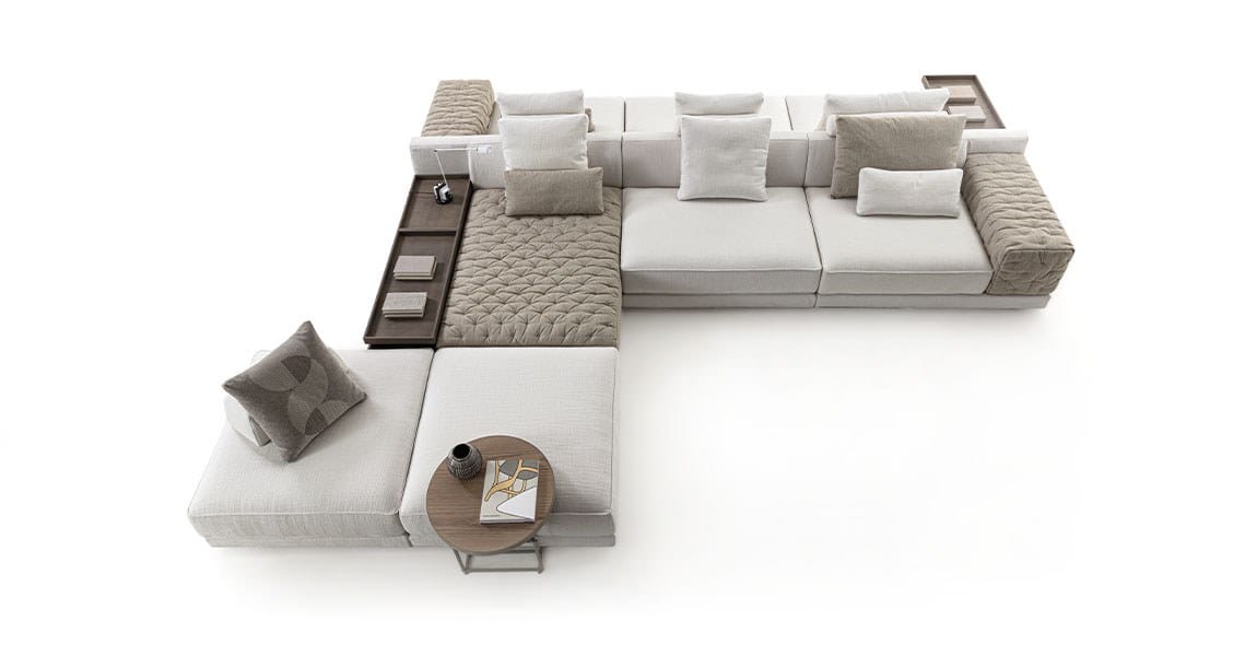 Двусторонняя ткань диван Frigerio Миллер ARCH-00012705