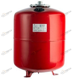 Расширительный бак на 80 л. для отопления STOUT, сменная мембрана STH0006000080