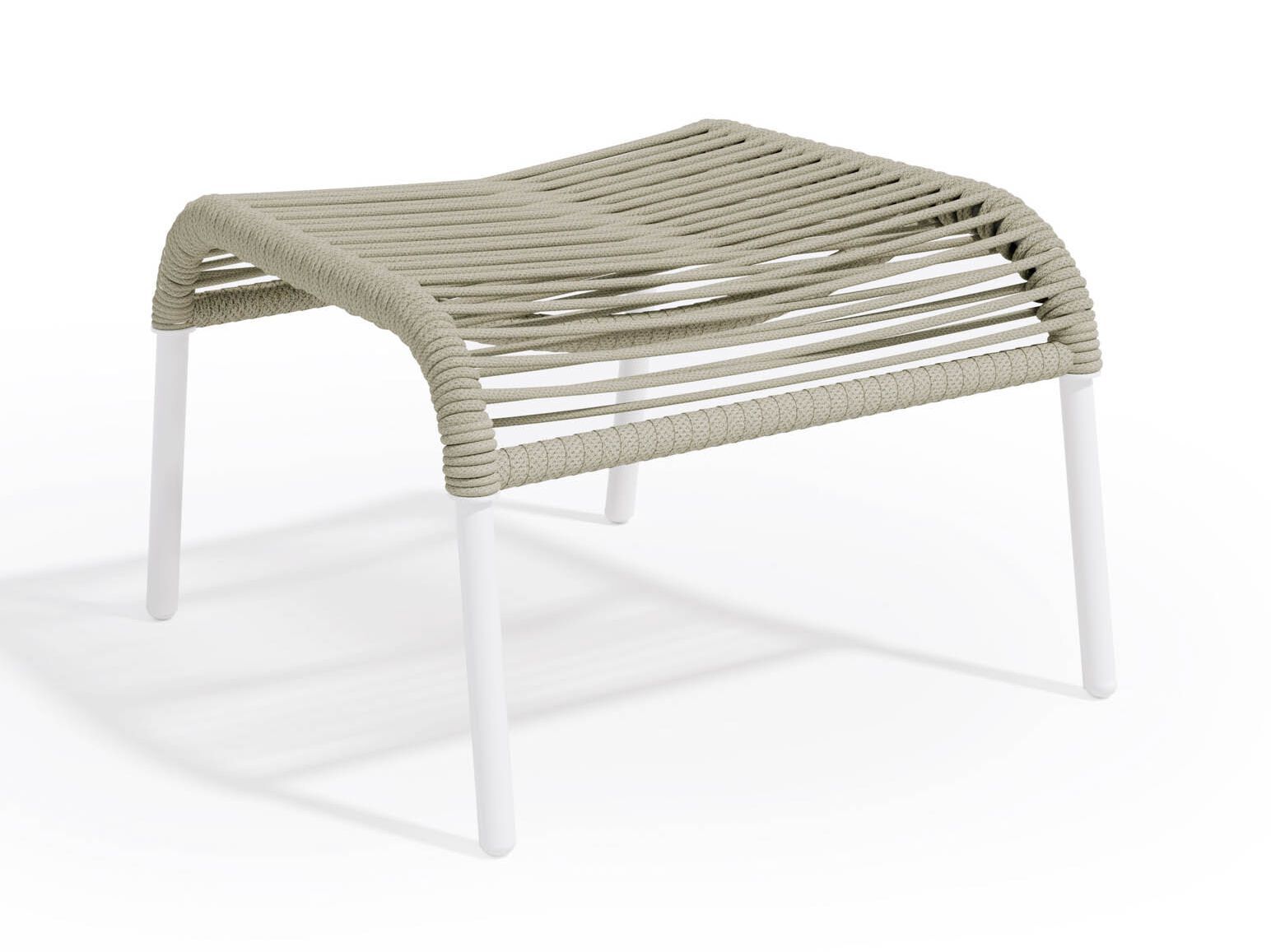 Алюминиевая и веревочная прямоугольная Садовая подставка для ног Atmosphera Pleasure .25 ARCH-00150498 - Вид №8