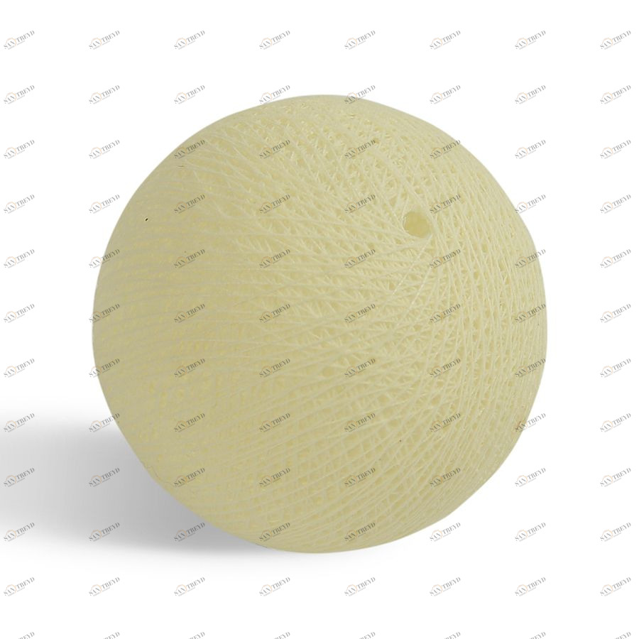 Хлопковый шарик, кремовый Lares&Penates SHCREAM