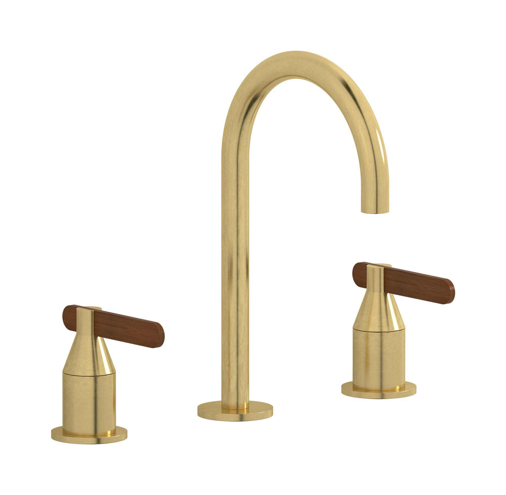 Смеситель для раковины с 3 отверстиями для пола с автоматическим сливом IB Soho ARCH-00026165 - Вид №2