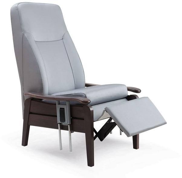 PIAVAL Эргономичное кресло из ткани с подставкой для ног Relax transfer | health & care 21-6/1 - Вид №1