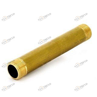 Удлинитель НН 1"х200 мм латунь STOUT SFT0062001200