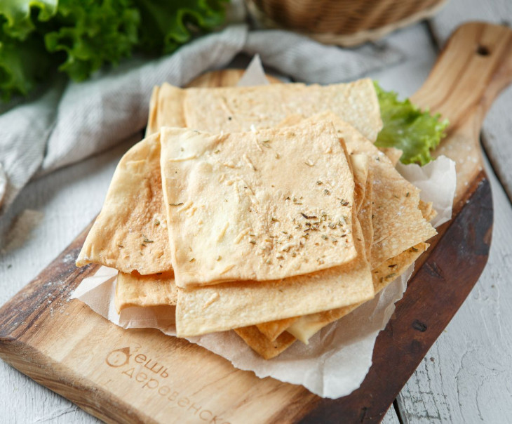 5198 Фокачча с пармезаном и розмарином Вкусляндия  - Вид №1