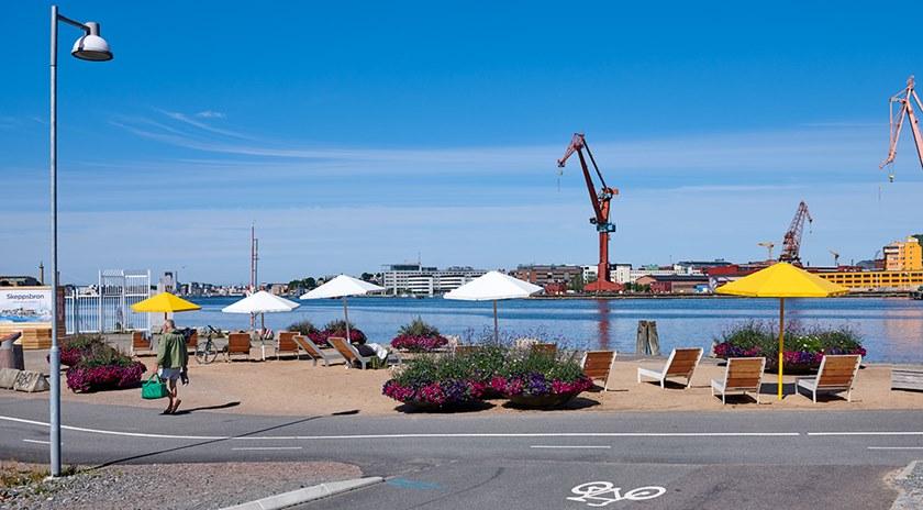 Nola Industrier Садовая кушетка из стали и дерева Low/high U11-58 - Вид №11