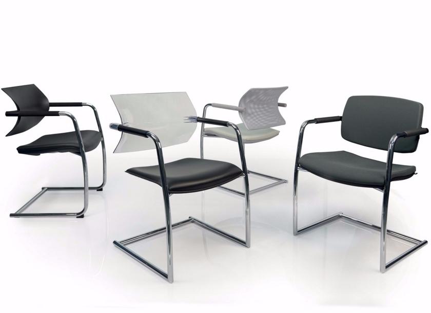 Luxy Консольный стул с обивкой из полипропилена и ткани Aire jr sun-id-1485021 - Вид №3