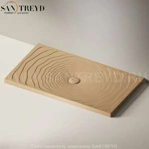 Flaminia WATER DROP Душевой поддон 140 см коричневый DR140.9004