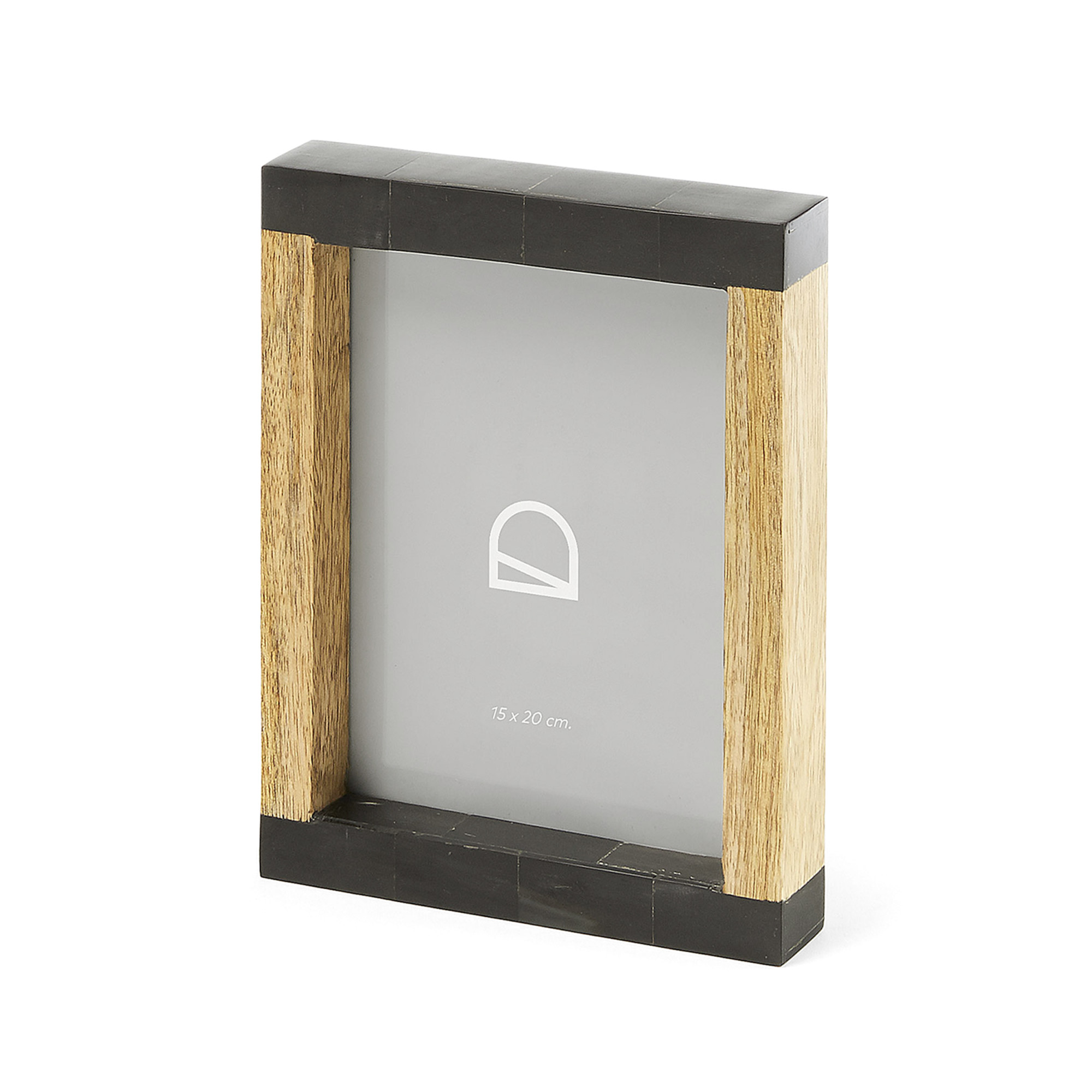 8433840412092 Фоторамка flap 15x20 черно-коричневая La forma 