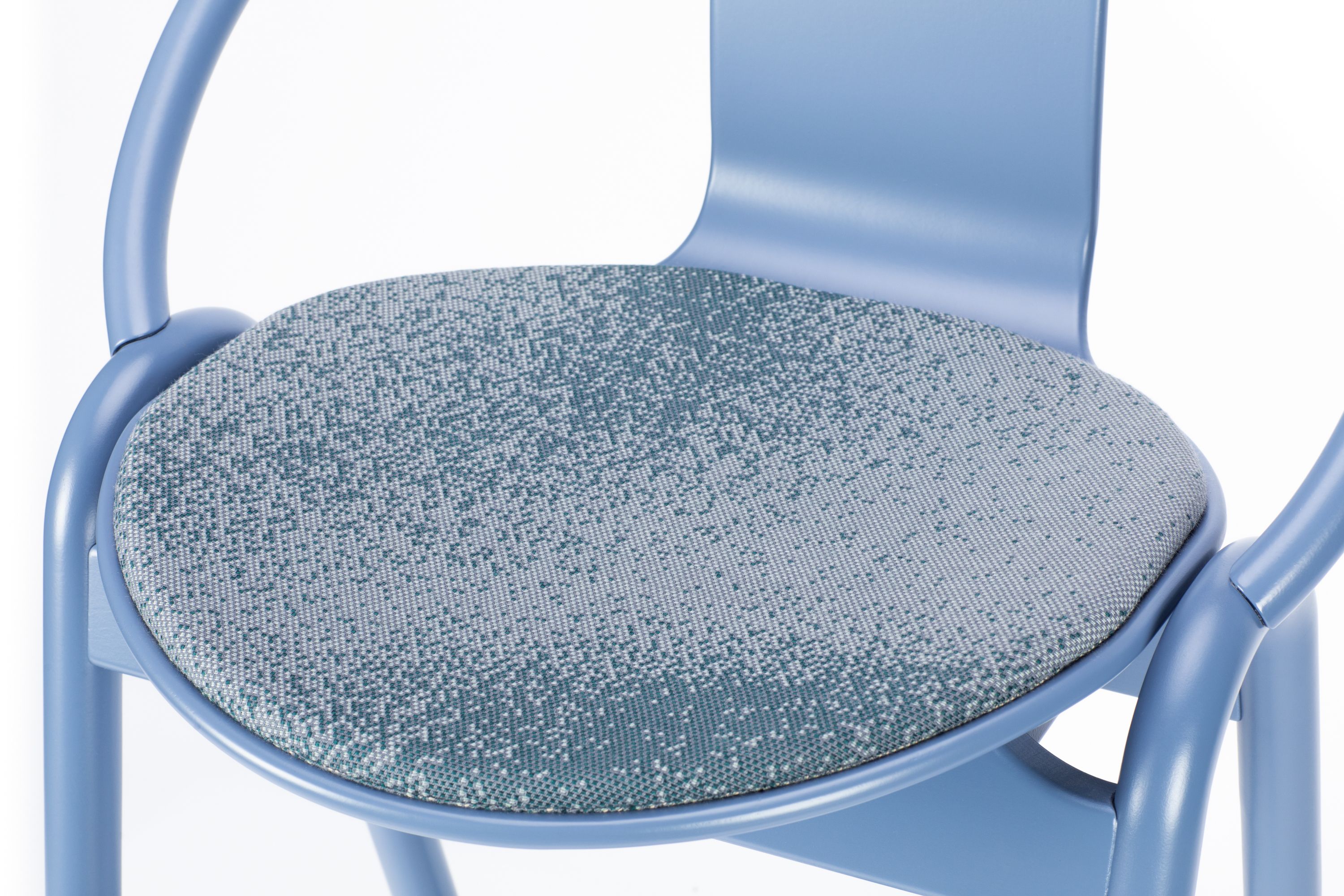 Высокий стул с мягким сиденьем TON AGAIN ARCH-00023267 - Вид №28