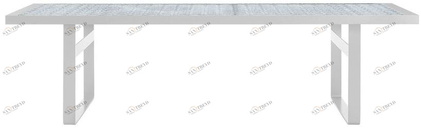 B&B Italia Прямоугольный стол из хрусталя Lens sun-id-1345159