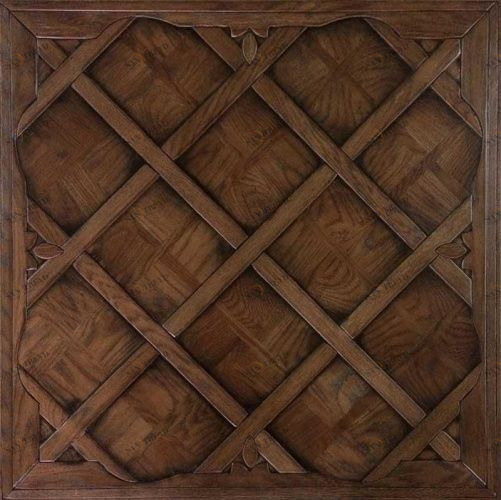 Модульный паркет Da Vinci Состаренный модульный паркет Гранд Герольдсберг Третий Дуб Натур брашированная, гладкая, рельефная (Брашированная, Гладкая, Рельефная) х мм 26006000144