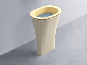 AMLA65-CN+AMPILO-PL+AMCOLO-LN Раковина Amedeo Ovale отдельностоящая cielo Enjoy + Amedeo