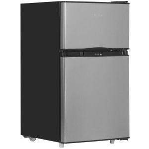 8195264 Холодильник компактный   Tesler RCT-100 серебристый