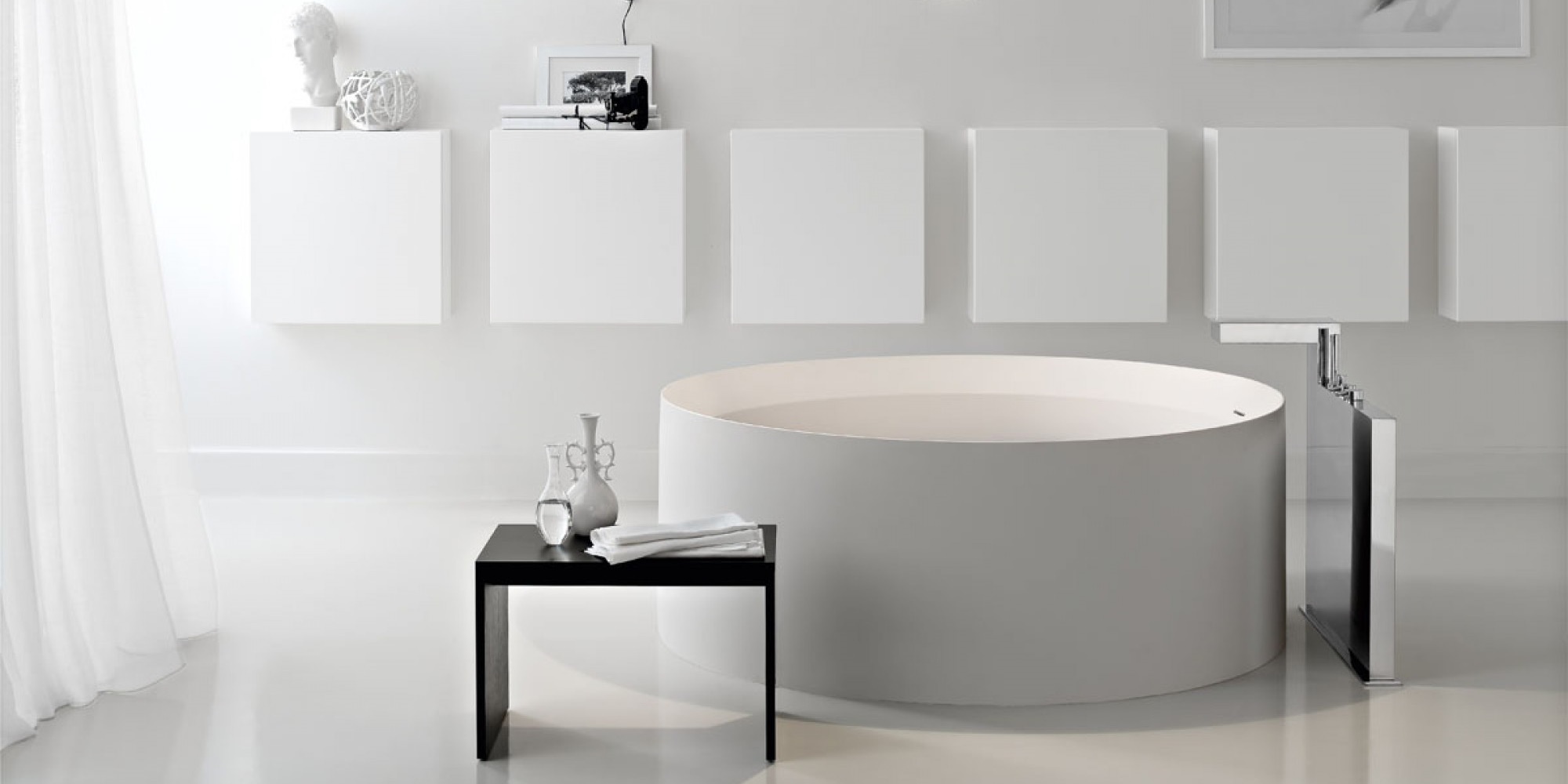 Toscoquattro Ванна отдельно стоящая из искусственного камня CONCERTO 10VA6CB - Вид №1