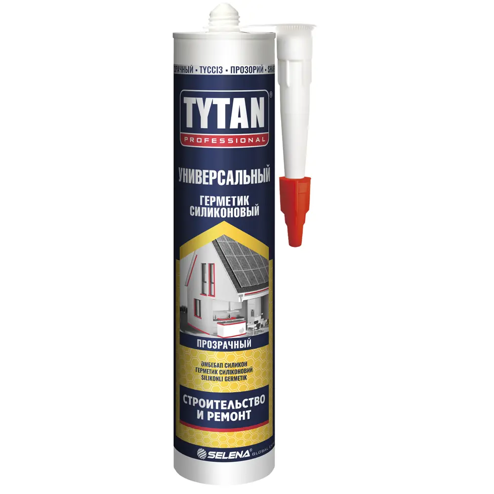 Герметик силиконовый Tytan универсальный прозрачный 280 мл STLM-2084025