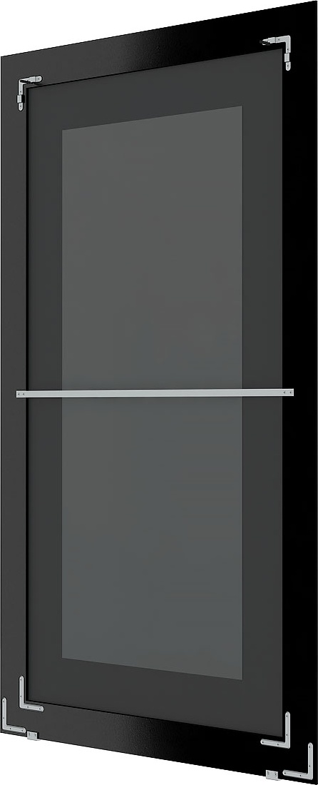 BY 6120 Зеркало напольное с фацетом в багетной раме - хамелеон 88 mm EVOFORM Exclusive floor - Вид №1