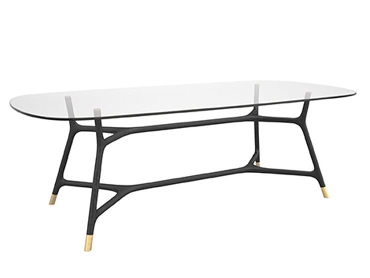 Прямоугольный стеклянный стол Morelato Джойс ARCH-00093772 - Вид №1
