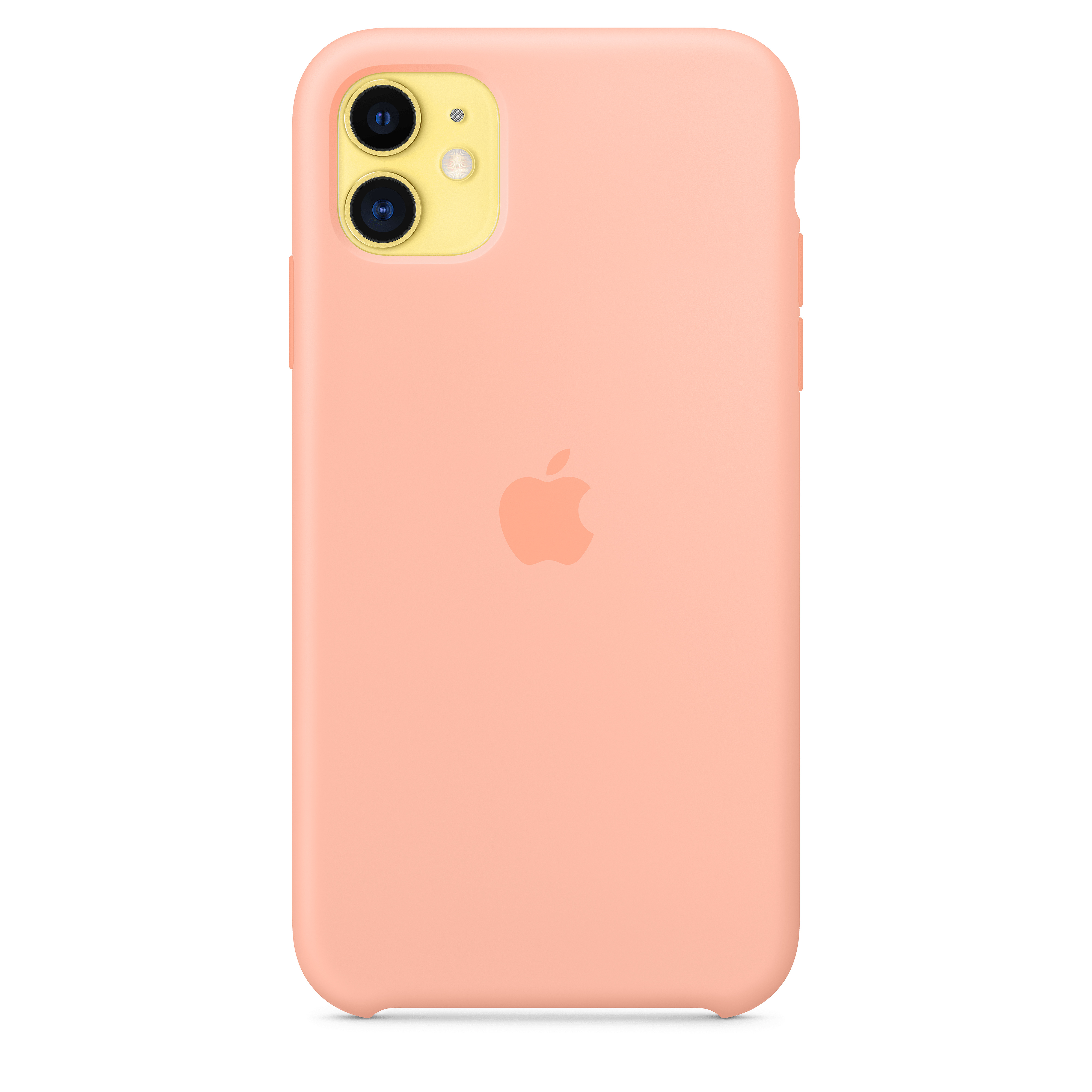 MXYX2ZM/A Iphone 11 silicone case - grapefruit Apple Santreyd  - Вид №3