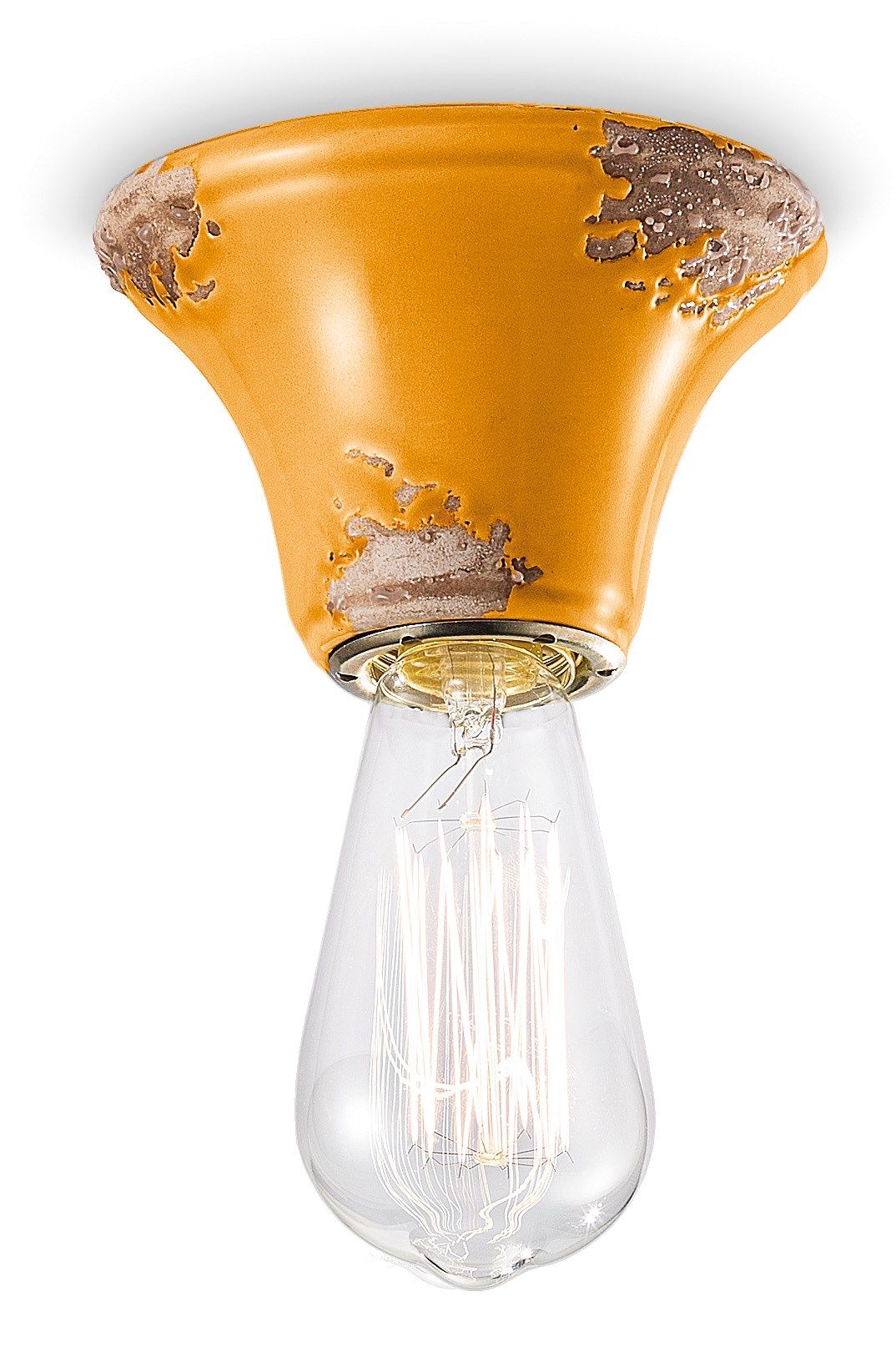 Круглый керамический потолочный светильник FERROLUCE Винтаж ARCH-00030912 - Вид №26