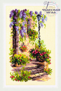 074-04 Уютный уголок Набор для вышивания Чудесная Игла 15 х 23 см Чудесная игла