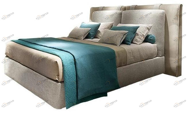 SOFTHOUSE Двуспальная кровать с мягким изголовьем sun-id-1421174