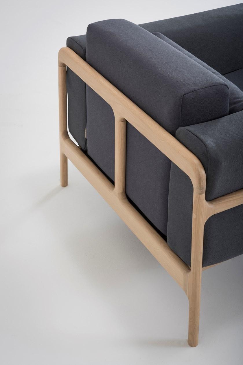 Gazzda Кресло из ткани с подлокотниками Fawn 085 - Вид №1