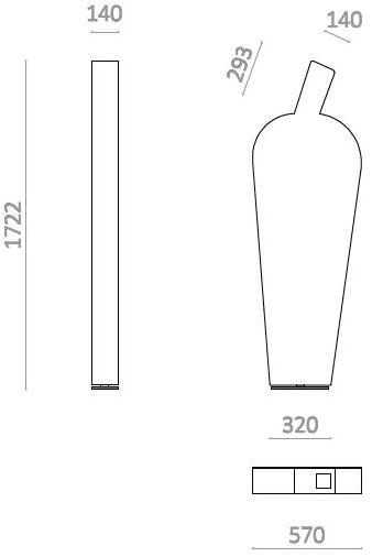 Staygreen Ваза из крафт-бумаги sun-id-1350112 - Вид №12