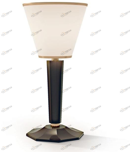 Carpanese Home Настольная лампа отраженного света из дерева с фиксированным кронштейном Contemporary 7412 - 7419