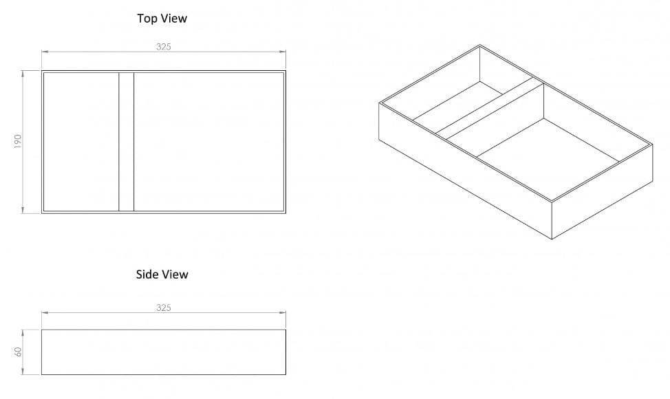 ARCH-00028665 Полка на борт ванны LUSSO Designo - Вид №2